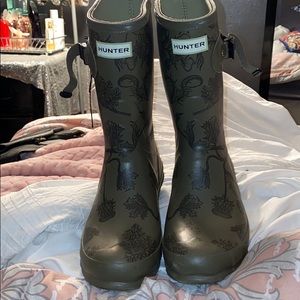 Hunter rain boots